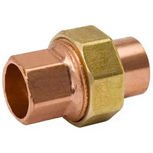 Mueller W-68003 0.5 in. Copper Pipe Connector, Household Appliance Water Pipe Accessories