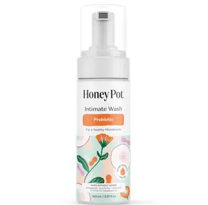 The Honey Pot Company - Feminine Wash - Prebiotic - Herbal Infused w/Aloe Vera, Apple Cider Vinegar, and Prebiotics - pH Balanced, Feminine Care for Sensitive Skin - 5.51 Fl Oz