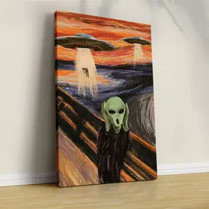 UFO Alien Alien poster UFO Alien Alien poster