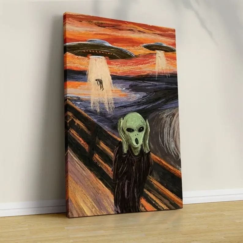 UFO Alien Alien poster UFO Alien Alien poster