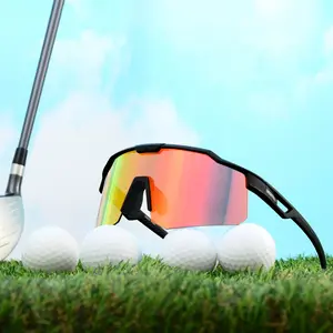 GREENTREEN Golf Sunglasses for Men Women: UV400 Protection TR90 Sun Glasses - for Beach Volleyball Baseball Pickleball Tennis Sports Goggles