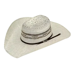 Twister 4 1/4" Maverick Crown Bangora Natural Straw Western Hat T71622