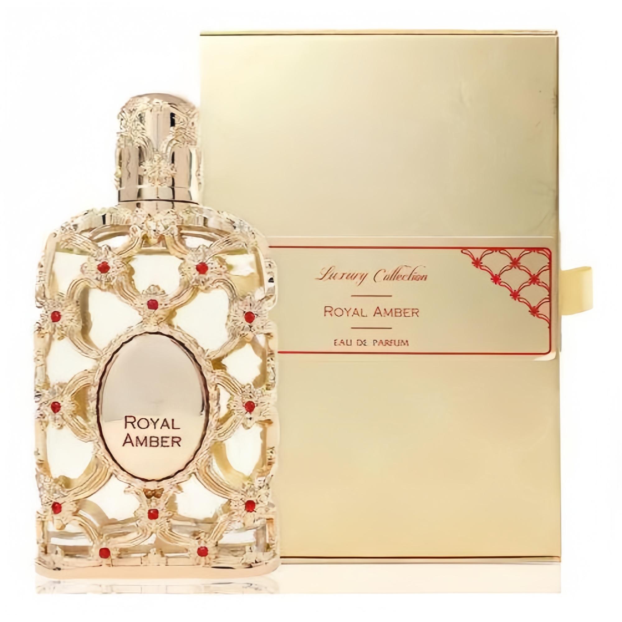 Royal Amber Eau De Parfum 0.25 FI Oz 75ml Mini Splash Fruity Gourmand AmberWoody Vanilla Bergamot Melon Pineapple MuskArabic Perfume for Men & Women Royal Amber Eau De Parfum 0.25 FI Oz 75ml Mini Splash Fruity Gourmand AmberWoody Vanilla Bergamot Melon Pineapple MuskArabic Perfume for Men & Women