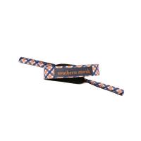 Gingham - Navy and Orange