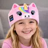 CozyPhones 3.0 Kids Wireless Headphones with Volume Limiter | Bluetooth On-Ear Headset for Kids | Soft Plush Earpads | Unicorn, Kitty, Panda, Fox
