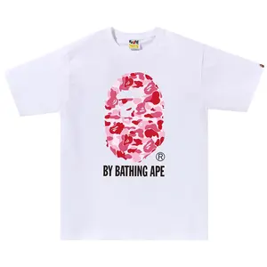 Bape ABC Camo By Bathing Ape Tee White/Pink