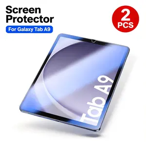 Samsung Galaxy Tab A9/a9+ Plus Screen Protector, 2-Pack HD Clear Anti-Scratch Bubble-Free Tempered Glass, High-Quality Display Protection