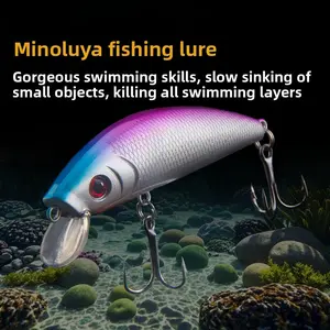 Floating Minnow Lures, Bionic Bait Imitations for Bass, Perch, and other Fish Bait