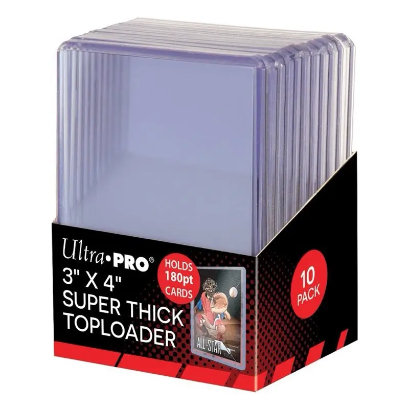 Ultra Pro: 180pt Top Loaders 10 Pack For Mem Cards