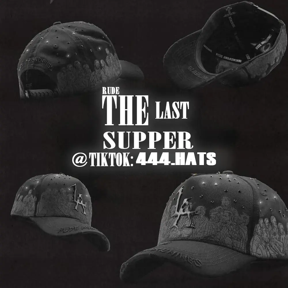 GORRA Rude The Last Supper Ultima Cena G5 HAT Guaranteed Market Quality Same Day Shipping G5