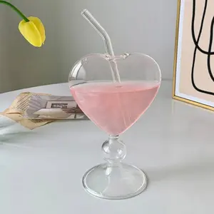Heart Cocktail Glass