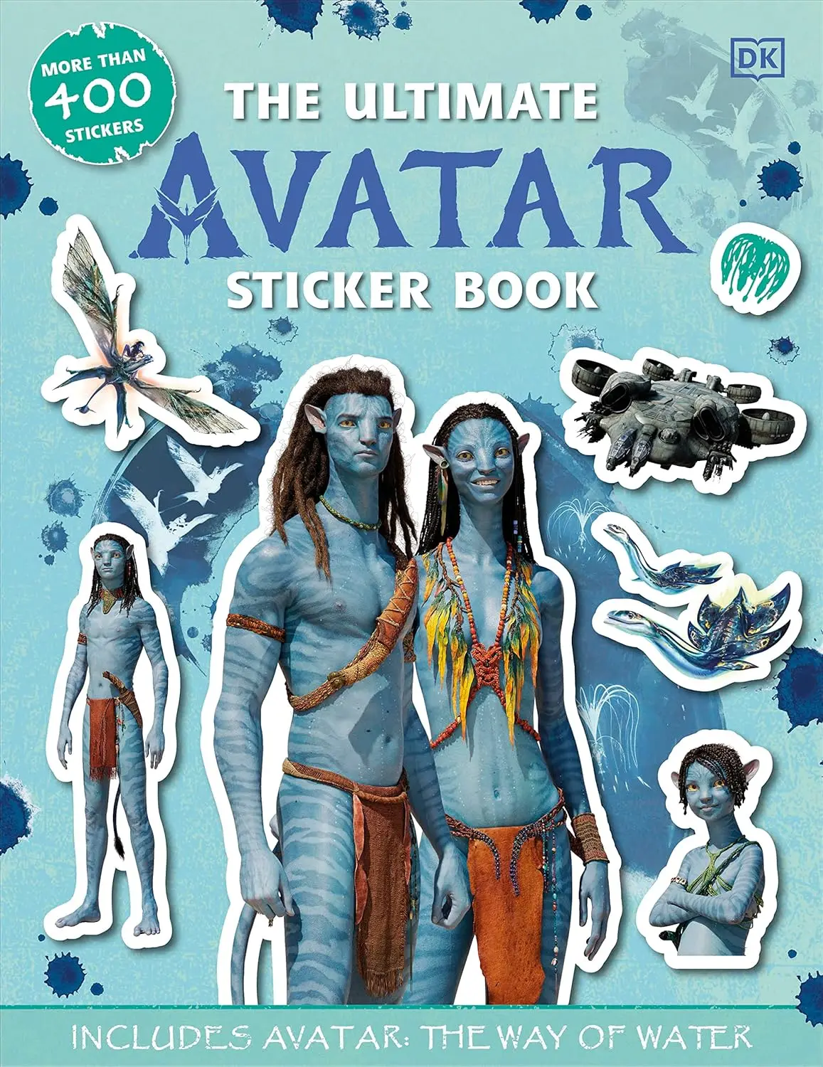 The Ultimate Avatar Sticker Book for Fans - Paperback, Includes Avatar: The Way of Water, Engaging Activities, Exciting Captions, Fun Stickering Activities