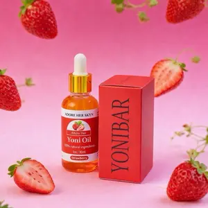 Strawberry cleansing soap & yoni oil bundle