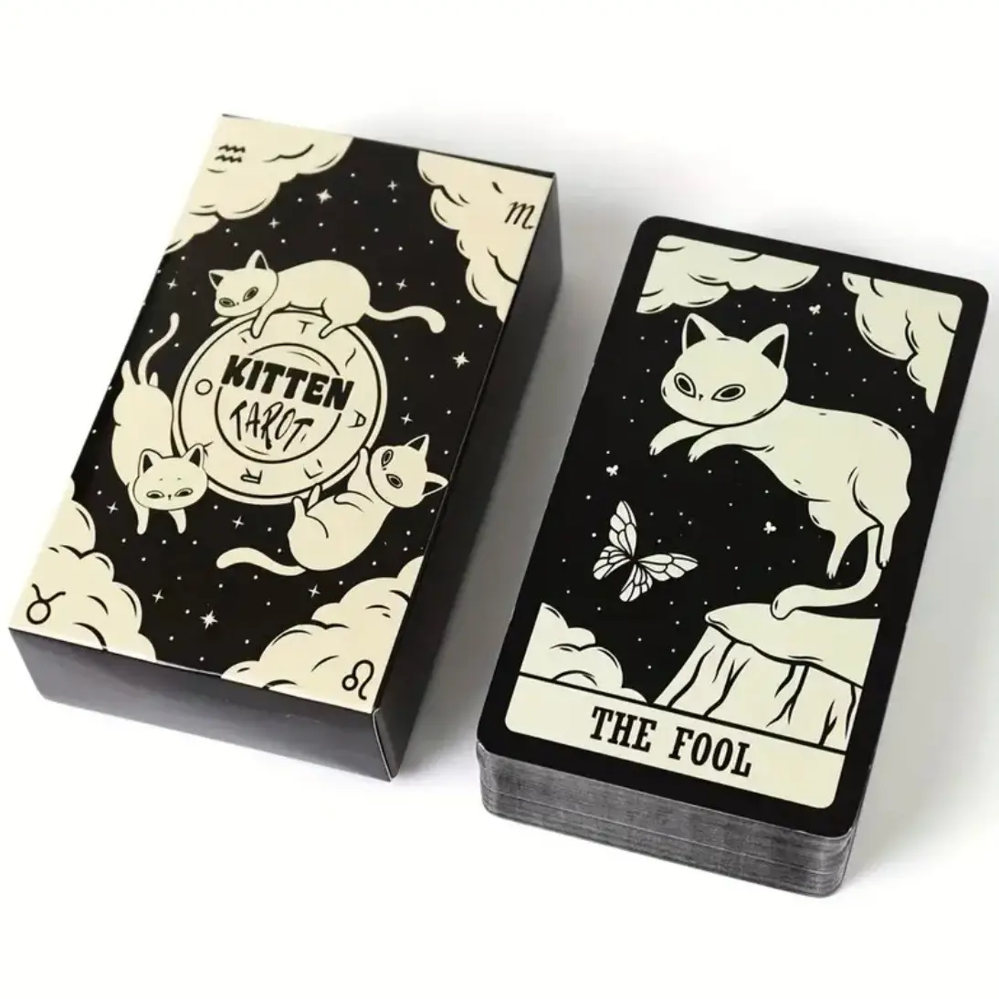 78 piece Kitten tarot cards deck ( no guidebook) 78 piece Kitten tarot cards deck ( no guidebook)