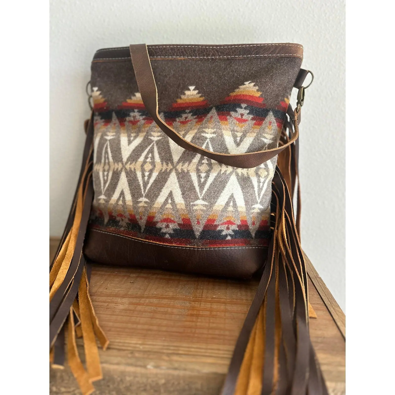 Ivory Pendleton Bottomless Bag.
