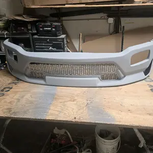 2018-2020 Ford F150 Shelby Style Front Bumper Cover Fiberglass Material New Unpainted Primed