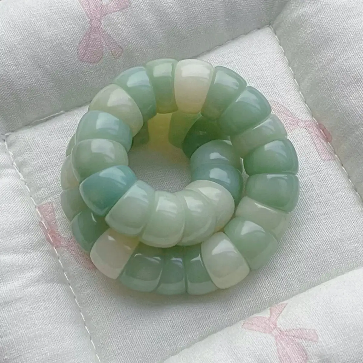 (F17) 12mm green garlic*100pcs