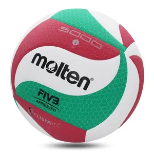Molten PU Volleyball Size 5, Ideal for Students & Adults, Indoor Outdoor Use, Perfect for Competition & Training