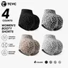 TCVC Sporty Women's Leopard Print High Waist Gym Shorts, Breathable Comfy Stretch Short Leggings for Yoga, Workout, Running, Casual Sportswear for Spring Summer Womenswear