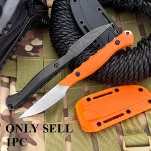 15700 Pocket Fixed Blade Knife with Sheath, 8cr13mov Blade G10 Handle, Edc Adventure Survival Knife, Camping Outdoor Knife