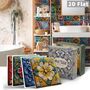 24 pieces of wall decorative wallpaper peel-and-stick wall stickers, suitable for halls, porches, living rooms, kitchens, dining rooms, bedrooms, offices and dormitories, are ideal choices for home, mural decoration and home decoration.
