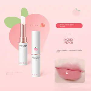 Peach-Flavored Moisturizing Lip Balm, Temperature-Changing Lip Balm, Hydrating & Nourishing, Long-Lasting Lip Mask