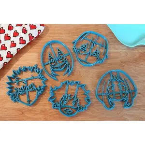 My Hero Academia Cookie Cutters -Deku, Uraraka, Bakugo, Todoroki, Tsuyu
