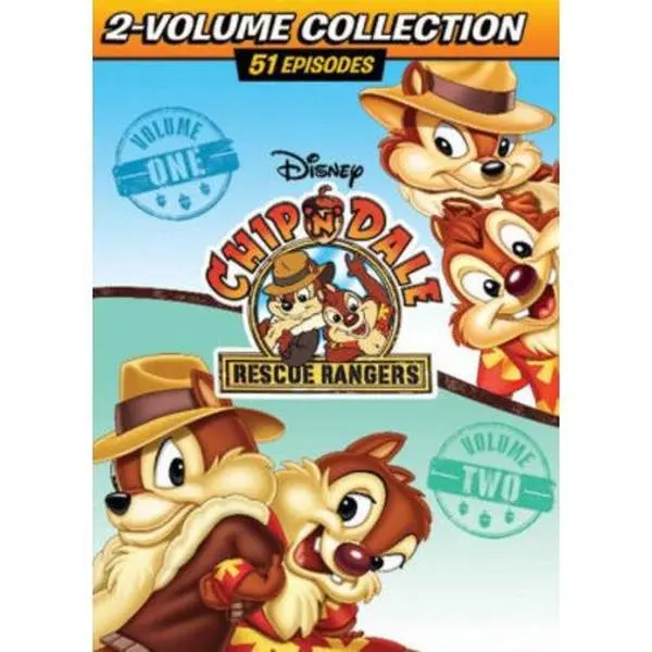 Chip 'n Dale Rescue Rangers, Vol. 1 And 2  [DVD Video Disc] Boxed Set, Dolby, Mono Sound, Subtitled