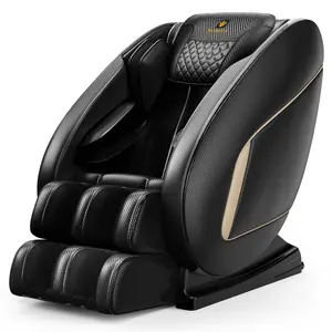 【Christmas gifts】Massage Chair Blue-Tooth Connection and Speaker, Easy to Use at Home and in The Office and Recliner with Zero Gravity with Full Body Air Pressure, 001, 50D x 26W x 40H in, Black3