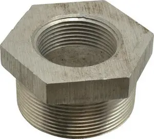 Latrobe Foundry 2 x 1-1/4" Aluminum Pipe Hex Bushing 150 psi, M x F End Connection, Grade 356-F 1470