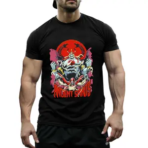Men's ThunderCats-Inspired Cotton T-Shirt - Soft & Comfortable with Ancient Warriors Graphic, Ideal for Casual Wear or Gifting, Short Sleeve, Round Neck, All-Season