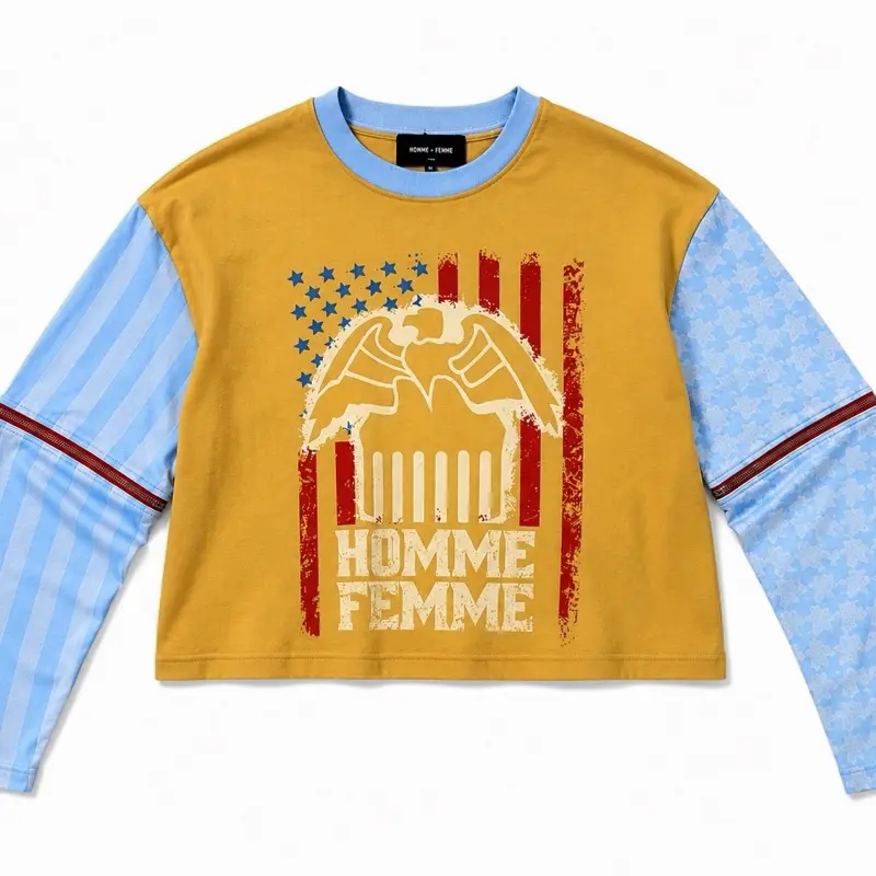 Homme Femme Boxed Shirt