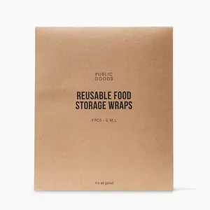 Reusable Beeswax Food Storage Wraps