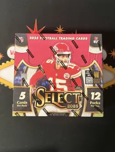 2025 Select Football Hobby Box (2 Autographs & 1 Memorabilia)