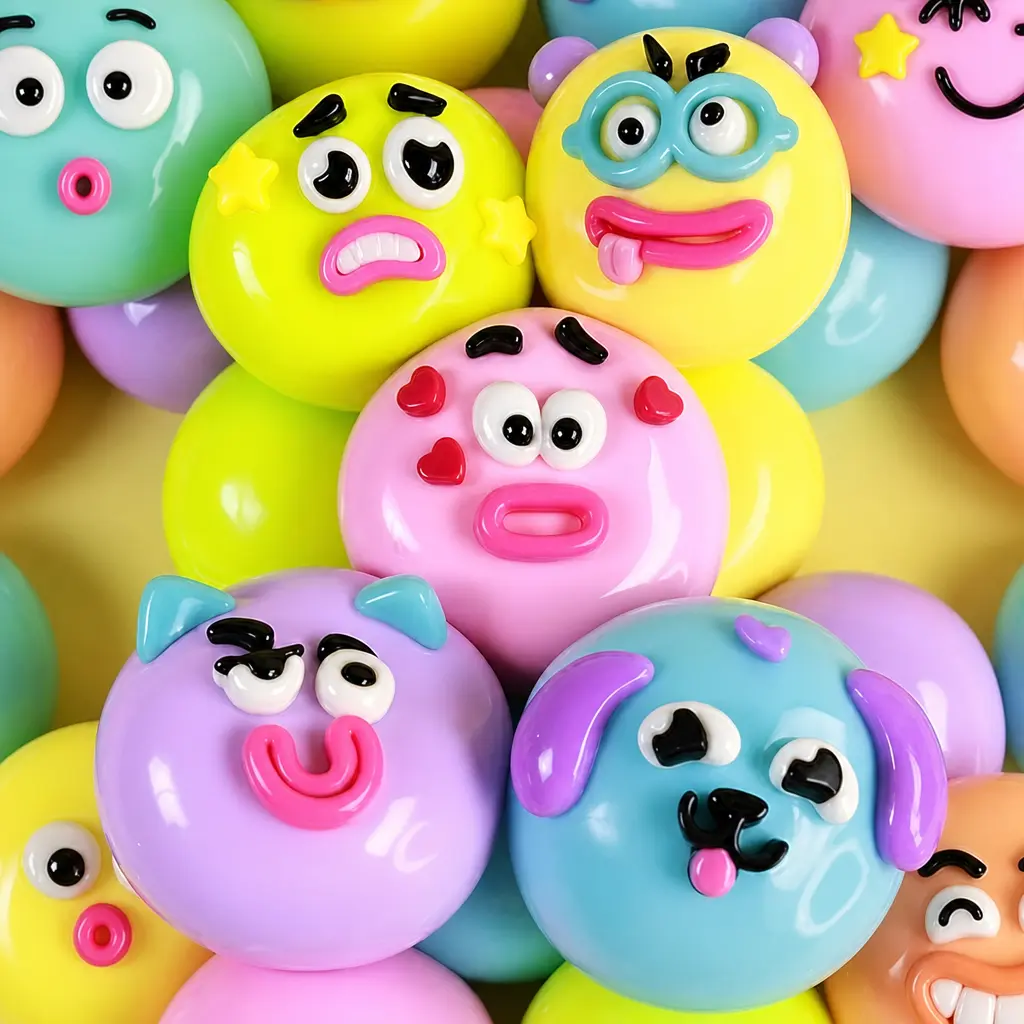 NO Smushers Funny Face Soft Vinyl Toys ultra soft Sensory Dogs And NO Smushers Funny Face Soft Vinyl Toys ultra soft Sensory Dogs And
