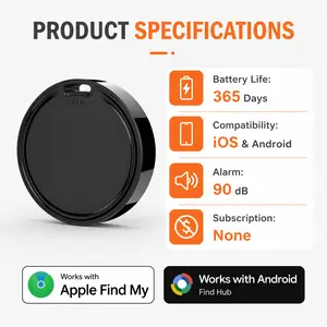 Buy One Get One Free – Dual‑System Tracker Works with Apple & Google, No Monthly Fees, Global Coverage.