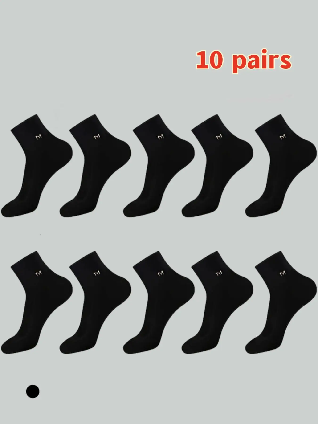 Men's Business Casual Work Socks, Soft Comfortable Breathable Sweat Absorbent Odor Resistant, Ideal for Daily Wear, Running, Hiking, Gym Workout, Sport Socks, Athletic Running Socks, Sports Socks