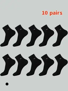 Men's Business Casual Work Socks, Soft Comfortable Breathable Sweat Absorbent Odor Resistant, Ideal for Daily Wear, Running, Hiking, Gym Workout, Sport Socks, Athletic Running Socks