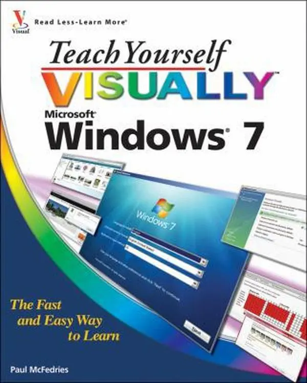 USED Book - Teach Yourself VISUALLY Windows 7 by Paul McFedries (Paperback) - english
