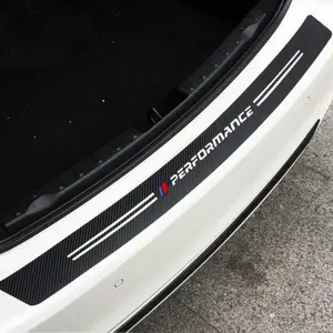 Carbon Fiber Performance Letter Car Rear Bumper Sticker, Decal For Cars, Car Exterior Decorative Sticker, Universal Car Accessories for BMW E34 E36 E60 E90 E46 E39 E70 F10 F20 F30 X5 X6, Car Decals