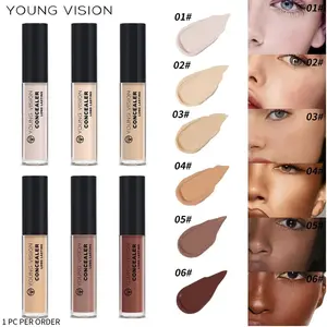 Long Lasting & Waterproof Concealer Stick, 1 Count Natural & Lightweight Makeup Concealer, Full Coverage, All Day Coverage Flawless Complexion Highlighting Liquid Concealer for Daily Makeup