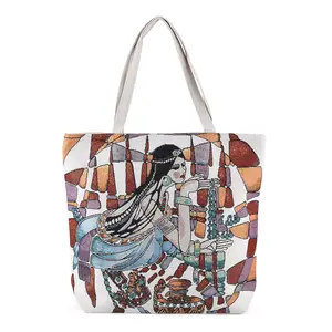 La Marey Girl Design Tote Bag