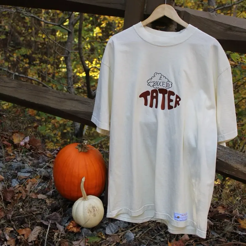 Collection 1 Limited Edition • Baked Tater T-shirt • 100% cotton • 100% quirky comfort