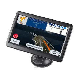 Summervibes VEVOR GPS Navigator for Car, 7 inch Touch Screen 16GB GPS Navigation System with Lifetime Map Updates, Voice Turn-by-Turn Guidance, Speed and Red Light Warning, Custom Truck Routing, for Car Truck RV