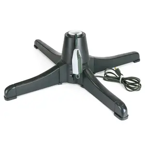 360-Degree Rotating Christmas Tree Stand for up to 7.5Ft Artificial Tree W/ 3 Settings