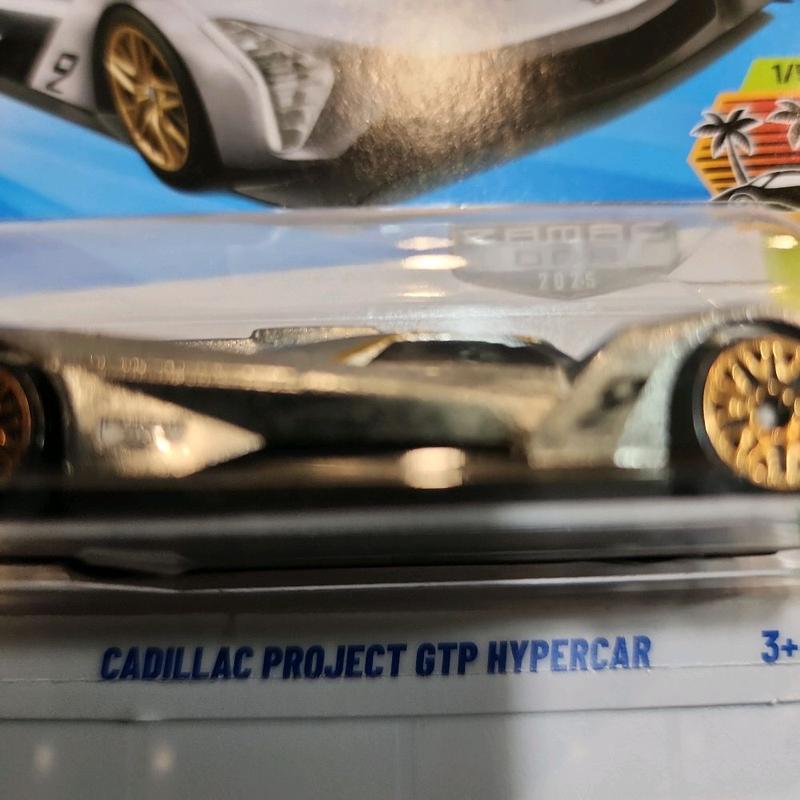 Hot Wheels 2025 K Case ZAMAC Cadillac Project GTP Hypercar
