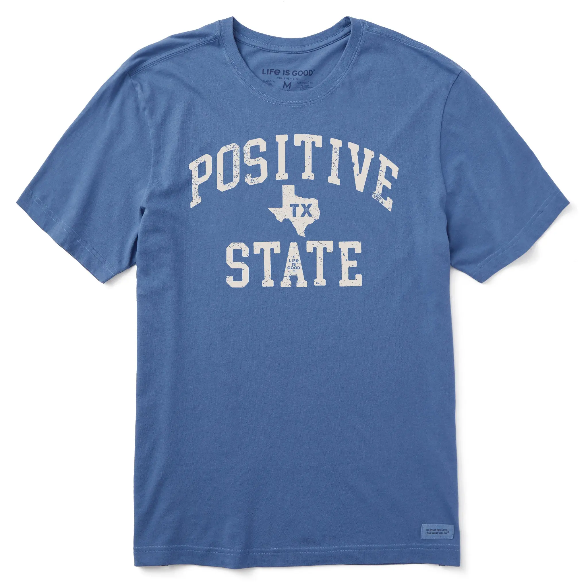 Men's Positive State Texas Short Sleeve Crusher Tee