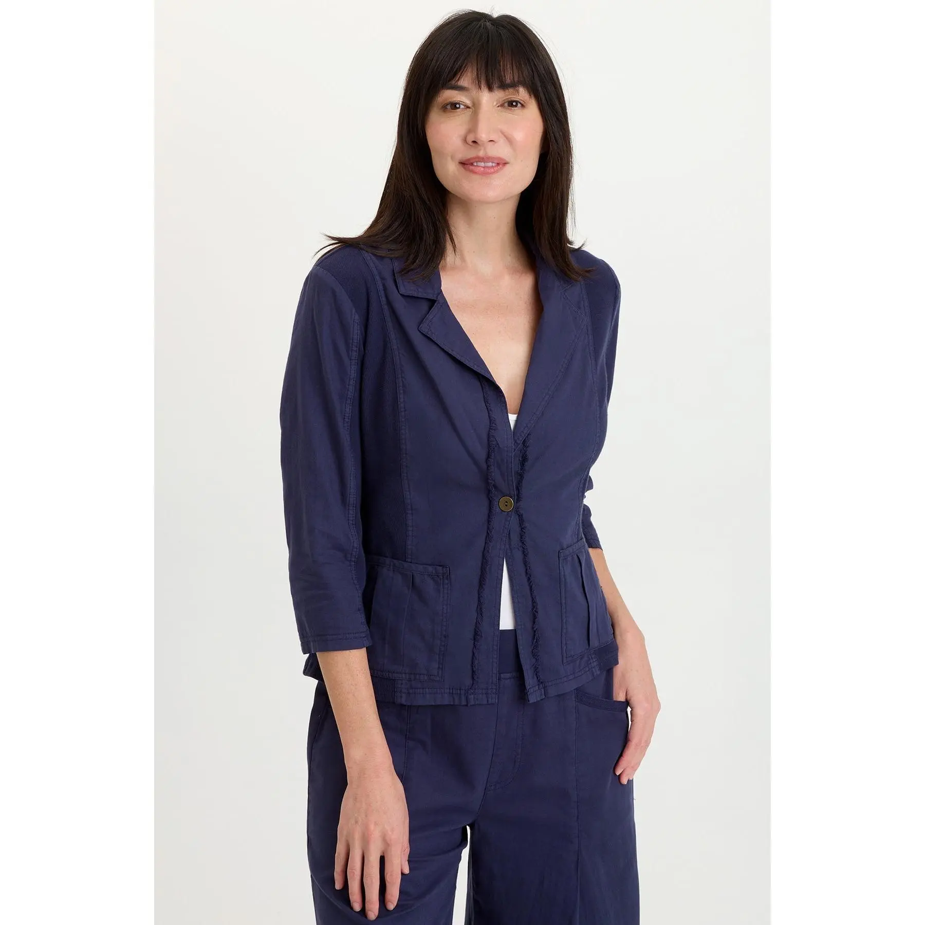 Brayden Cotton Linen Blazer
