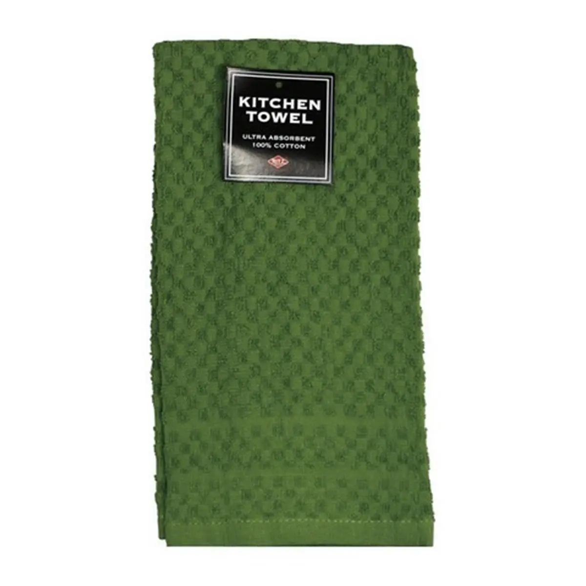 Ritz 17530 Long-Lasting Cotton Cactus Cleaning Cloth - 15in x 25in, Highly Absorbent, Solid Thumb Mitt Kitchen Towel for Pot Cleaning, Pot Holder, Pack of 6