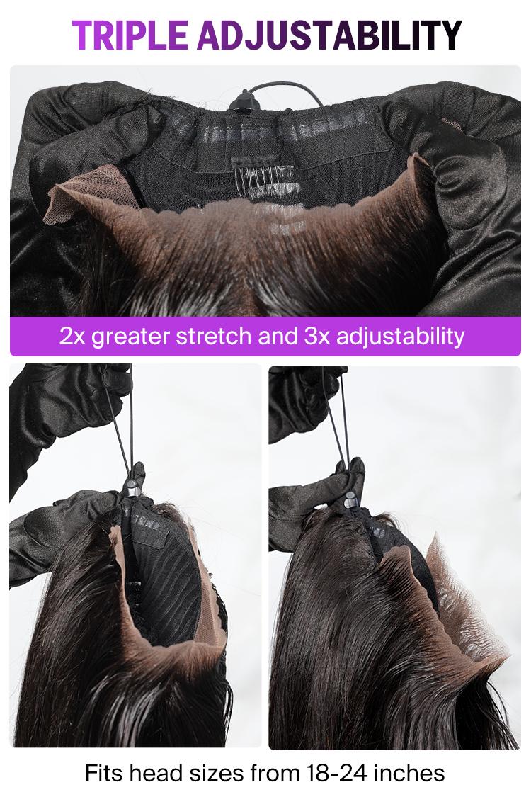 [13x6 GLUELESS WIG] Megalook Body Wave 13x6 Glueless Transparent Lace Frontal Wigs Put On Go Pre-bleached Preplucked Pre-everything Effortless Human Hair Wigs For Beginner Friendly